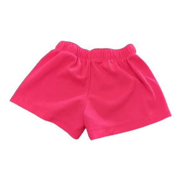 Hot Pink Nike Girls Dri-Fit Mesh Shorts Size XS 4 Toddler Athletic Running - Picture 3 of 5